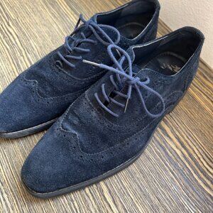 Joseph Abboud Blue Suede Shoe